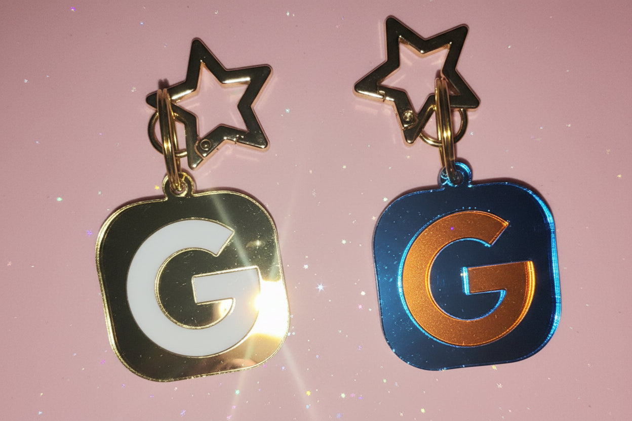 NFC Social Media Keychain 2x2 (Size May Vary)